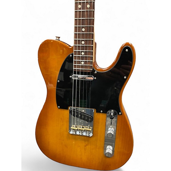 Used Fender American Performer Telecaster Carmel Sunburst Solid Body Electric Guitar