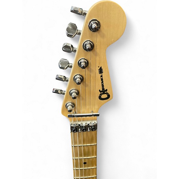 Used Charvel Pro Mod San Dimas SILVER Solid Body Electric Guitar