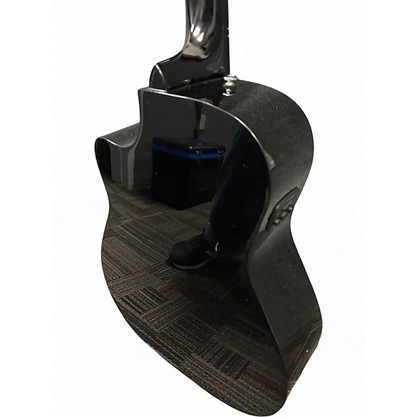 Used Fender CC60SCE Black Acoustic Electric Guitar