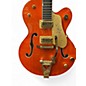 Used Gretsch Guitars G6120 Chet Atkins Signature Orange Hollow Body Electric Guitar
