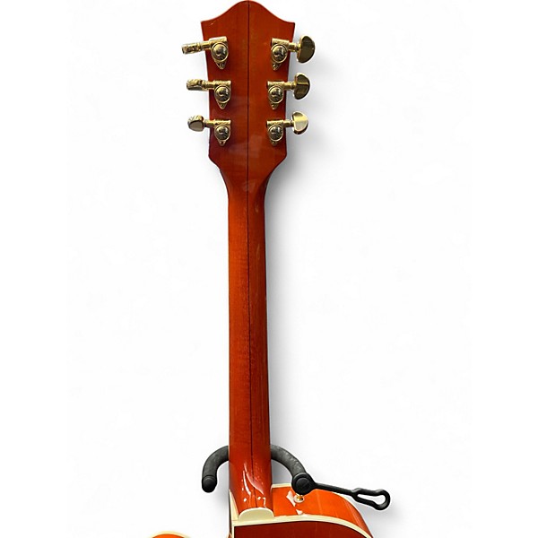 Used Gretsch Guitars G6120 Chet Atkins Signature Orange Hollow Body Electric Guitar