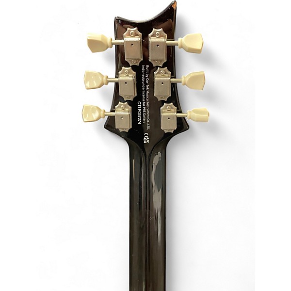 Used PRS SE Singlecut McCarty 594 Black and Gold Solid Body Electric Guitar