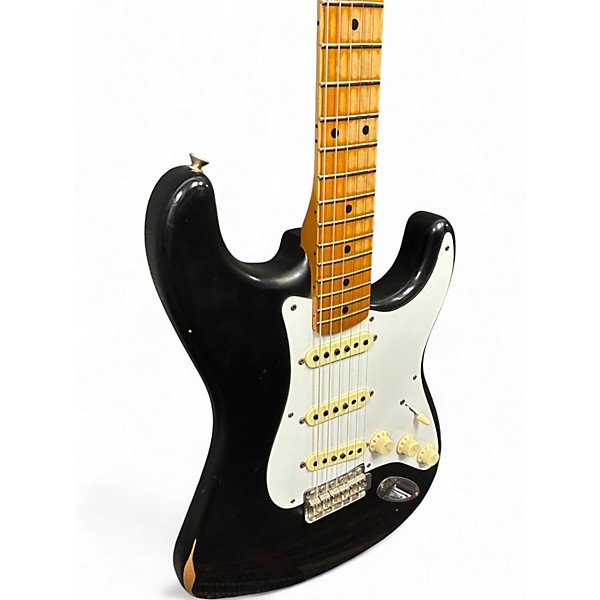 Used Fender ROAD WORN 50S STRATOCASTER Black Solid Body Electric Guitar