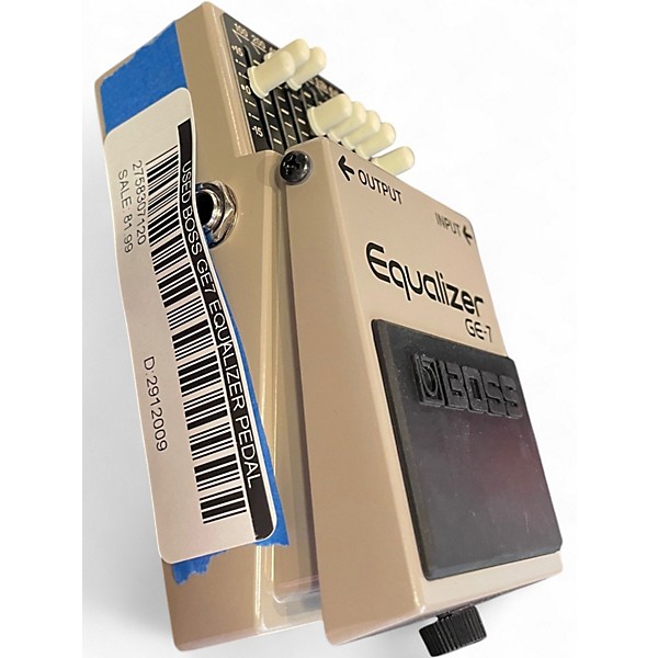 Used BOSS GE7 Equalizer Pedal