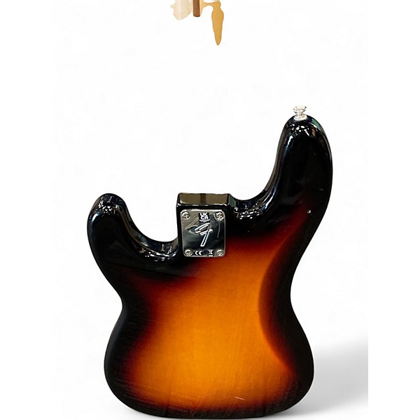 Used Fender player ii P Bass 3 Color Sunburst Electric Bass Guitar