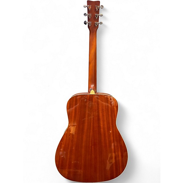 Used Yamaha FGTAVT TRANSACOUSTIC DREAD Amber Acoustic Electric Guitar