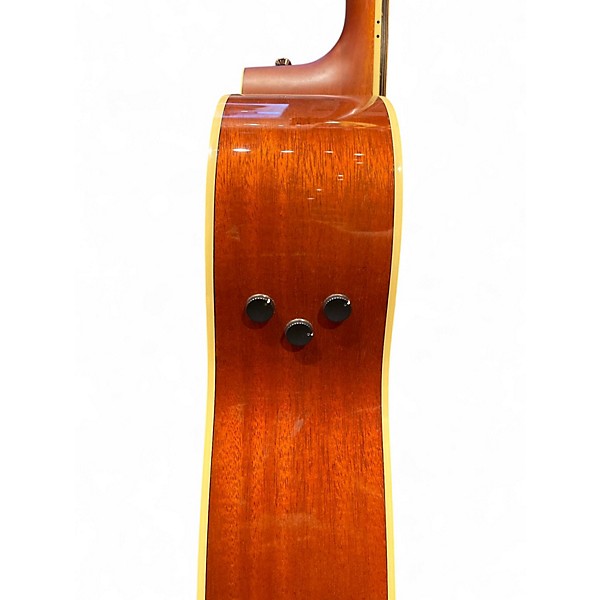 Used Yamaha FGTAVT TRANSACOUSTIC DREAD Amber Acoustic Electric Guitar