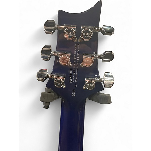Used PRS SE Standard 24 Blue Solid Body Electric Guitar