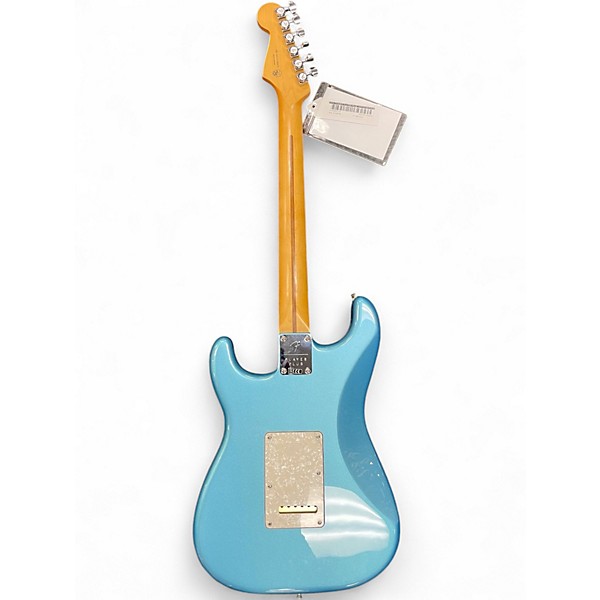 Used Fender PLAYER PLUS 75TH STRATOCASTER BLUE Solid Body Electric Guitar