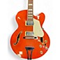 Used Ibanez AF75D Artcore Orange Hollow Body Electric Guitar