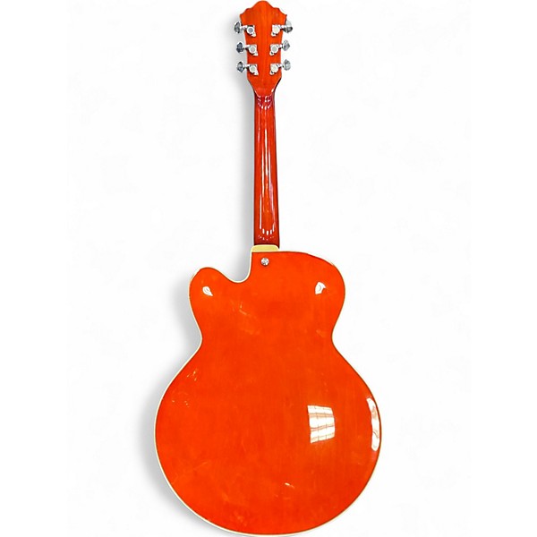 Used Ibanez AF75D Artcore Orange Hollow Body Electric Guitar