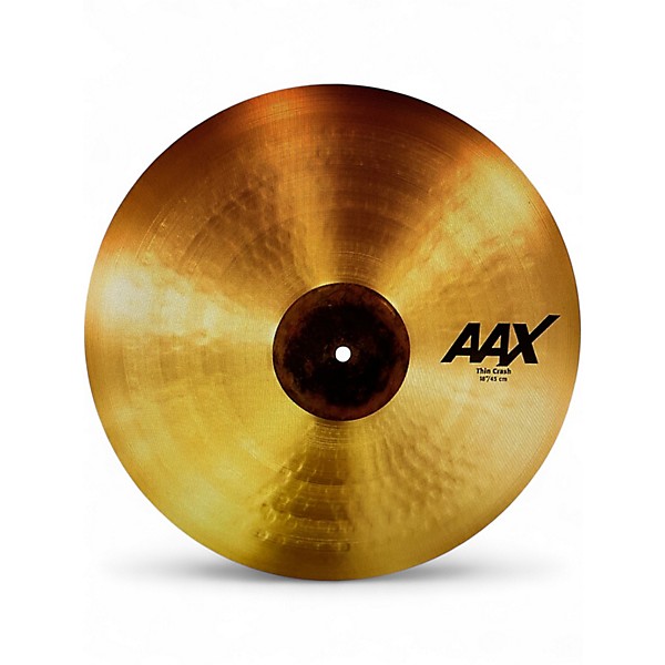Used SABIAN 18in AAX Thin Crash Cymbal