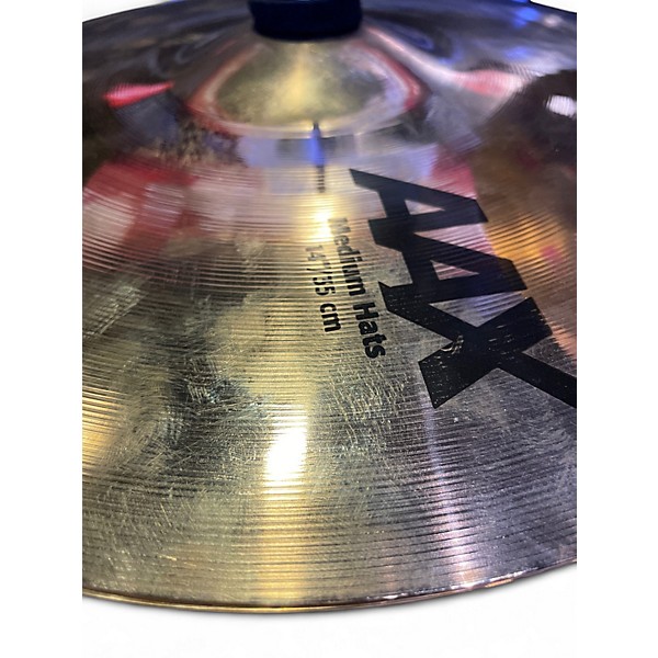 Used SABIAN 14in AAX Medium Hi Hats Cymbal