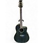 Used Ovation CC24 Celebrity Trans Black Acoustic Electric Guitar thumbnail