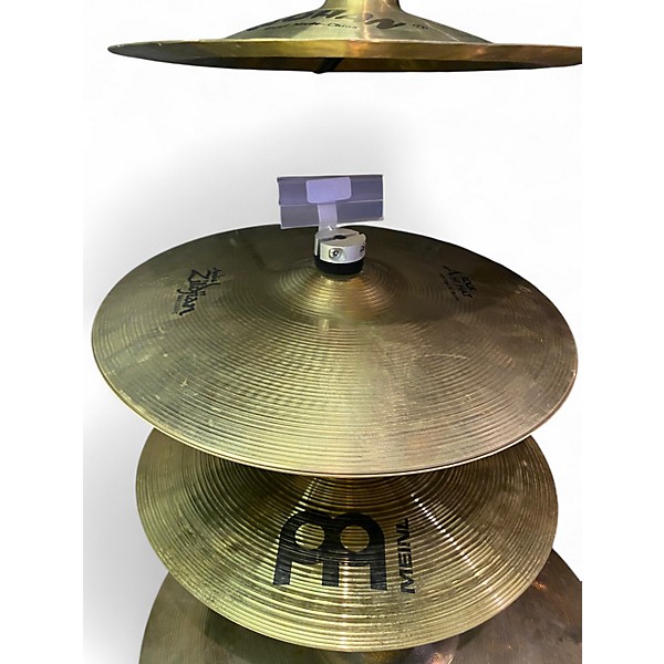 Used Zildjian 14in A Series Rock Hi Hat Pair Cymbal