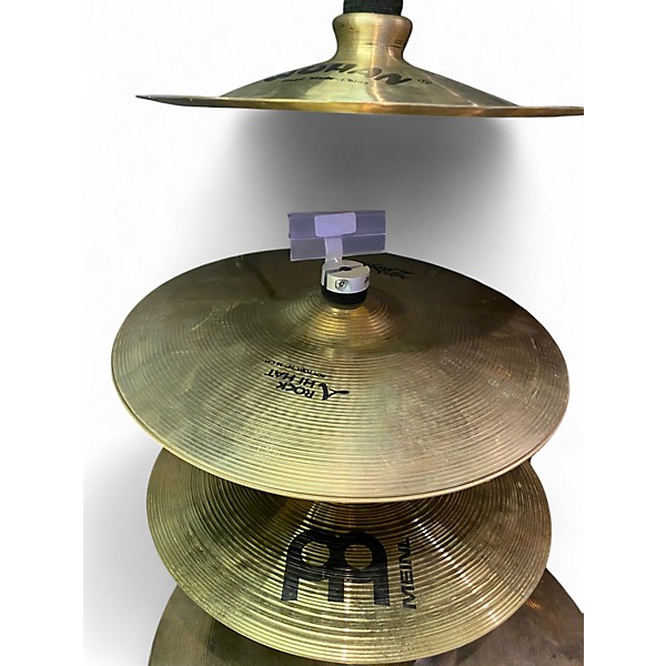 Used Zildjian 14in A Series Rock Hi Hat Pair Cymbal