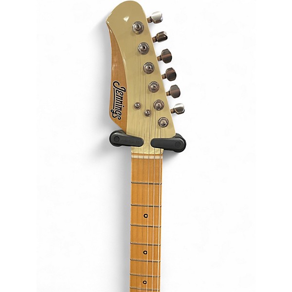 Used JENNINGS voyager Olympic White Solid Body Electric Guitar