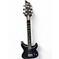 Used Schecter Guitar Research Damien Platinum Black Solid Body Electric Guitar thumbnail