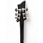 Used Schecter Guitar Research Damien Platinum Black Solid Body Electric Guitar