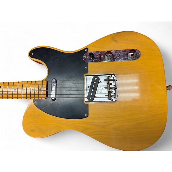 Used 1990s Fender 52 Reissue Telecaster Butterscotch Blonde Solid Body Electric Guitar