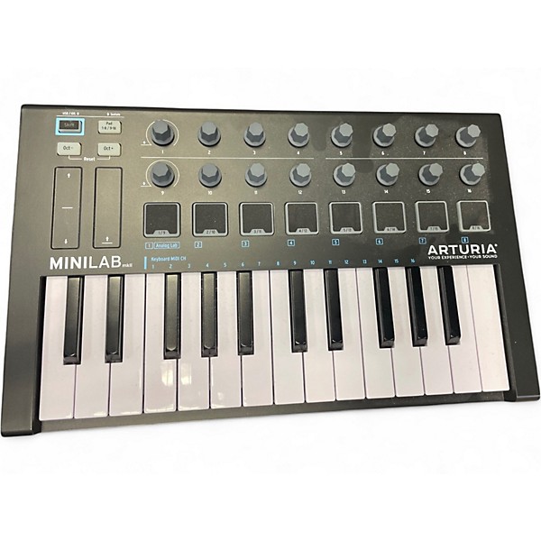 Used Arturia Minilab MKII MIDI Controller