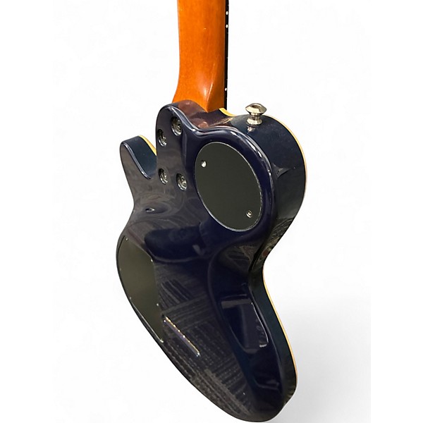 Used Godin LGX-SA Blue Solid Body Electric Guitar