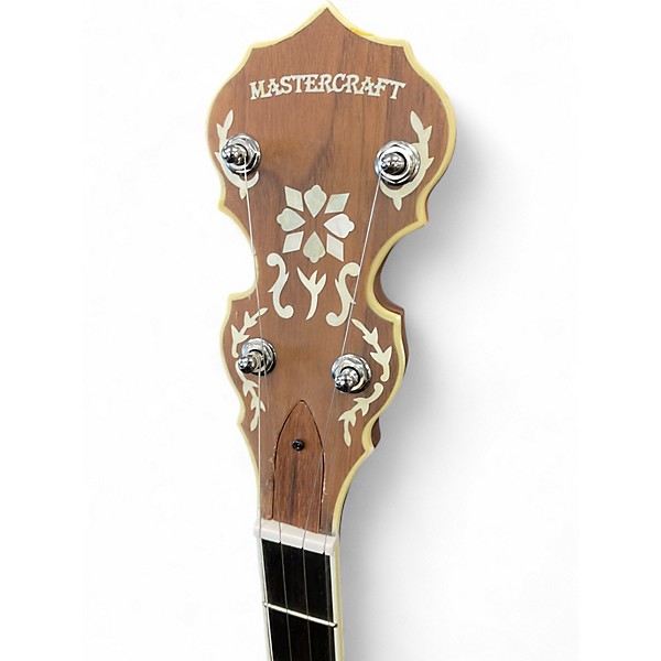 Used Mastercraft 5 string banjo Natural Banjo