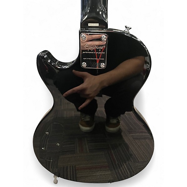 Used Epiphone Les Paul Special II Black Solid Body Electric Guitar