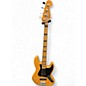 Used 2017 Fender Standard Jazz Bass Natural Electric Bass Guitar thumbnail