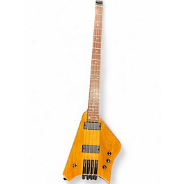 Used Bootlegger ACE HEADLESS Natural Electric Bass Guitar
