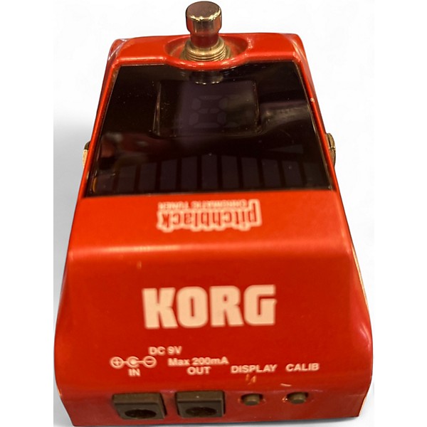Used KORG PB01 Pitchblack Chromatic Tuner Pedal