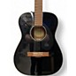 Used Fender CC60S Black Acoustic Guitar