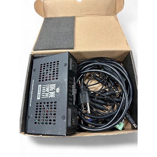 Used Big Joe Stomp Box Company POWER BOX Power Supply
