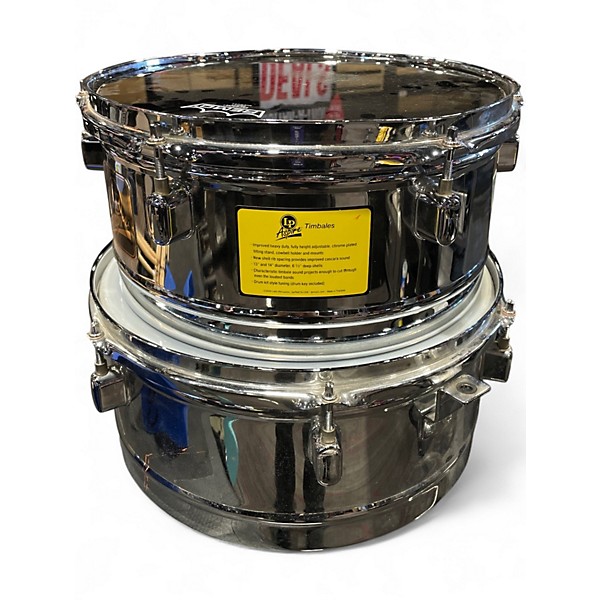 Used LP Aspire Timbale Set Timbales