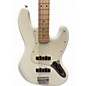 Used Squier Affinity Jazz Bass Olympic White Electric Bass Guitar