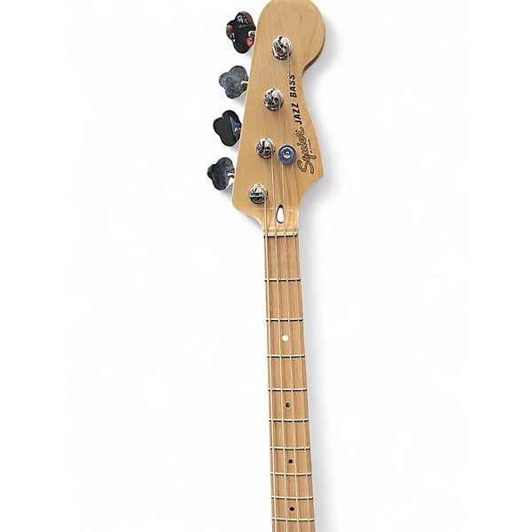 Used Squier Affinity Jazz Bass Olympic White Electric Bass Guitar