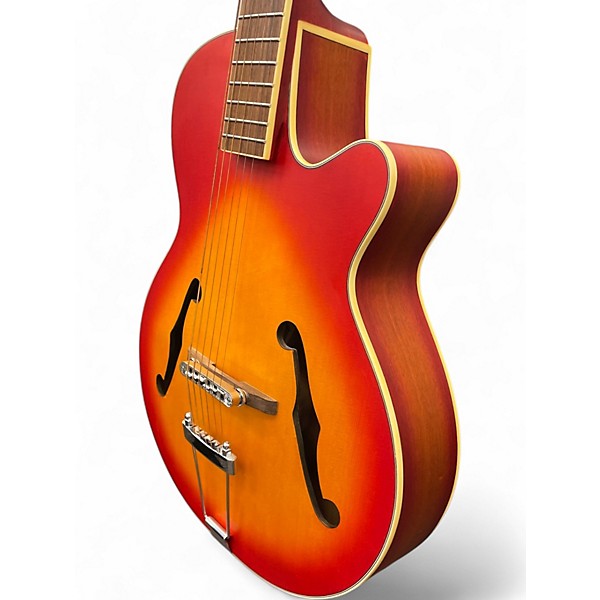 Used Brownsville BAAG10CBS CHERRY BURST Acoustic Guitar