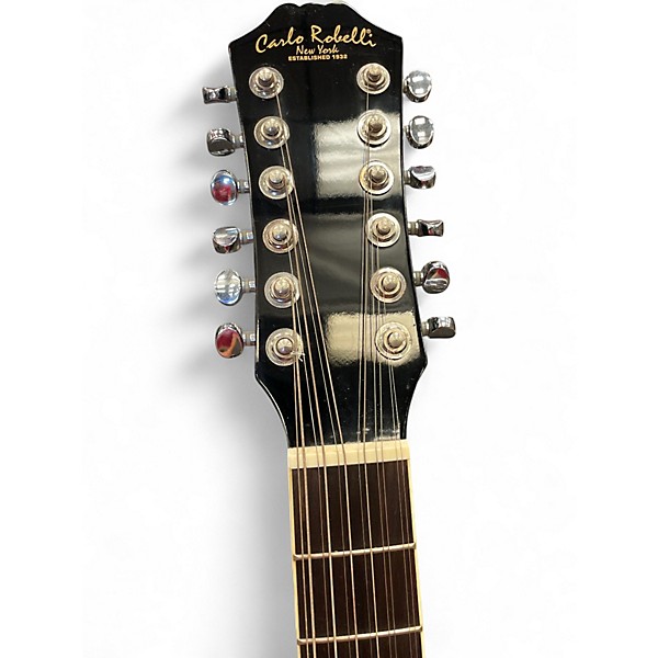 Used Carlo Robelli 12 STRING Black 12 String Acoustic Guitar