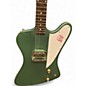 Used 2023 Epiphone 1963 Reissue Firebird 1 Inverness Green Solid Body Electric Guitar