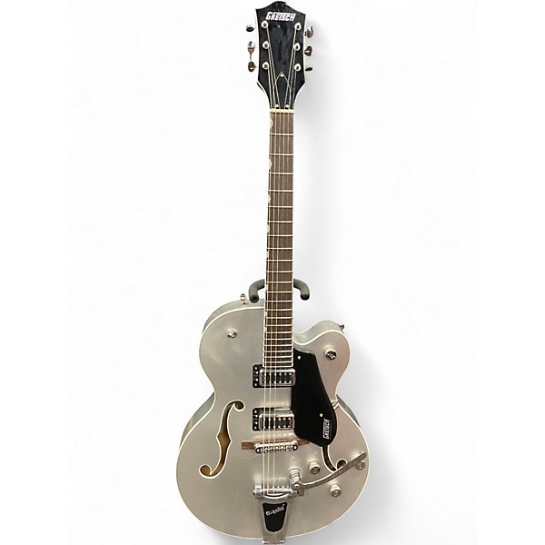 Used Gretsch Guitars G5420T Electromatic Metallic Silver Hollow Body Electric Guitar
