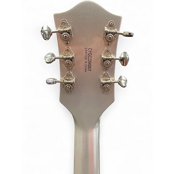 Used Gretsch Guitars G5420T Electromatic Metallic Silver Hollow Body Electric Guitar