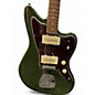 Used 2021 Fender Limited Edition Classic Player Jazzmaster Olive Green 2021 Olive Green Solid Body Electric Guitar