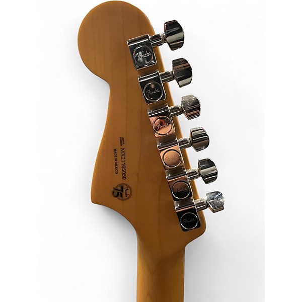 Used 2021 Fender Limited Edition Classic Player Jazzmaster Olive Green 2021 Olive Green Solid Body Electric Guitar