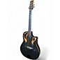 Used Ovation Adanas 1597 Black Acoustic Electric Guitar thumbnail