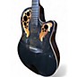 Used Ovation Adanas 1597 Black Acoustic Electric Guitar