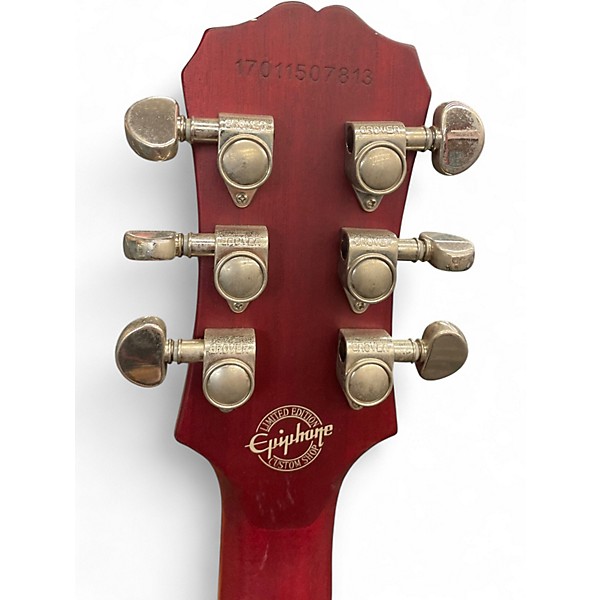 Used Epiphone Les Paul Traditional Pro Heritage Cherry Sunburst Solid Body Electric Guitar