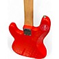 Used Squier Precision Bass Fiesta Red Electric Bass Guitar