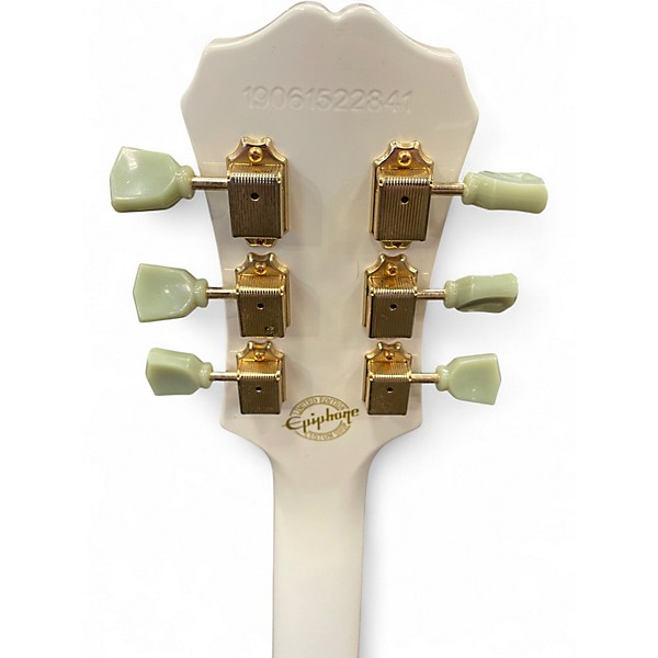 Used Epiphone Les Paul Studio Alpine White Solid Body Electric Guitar