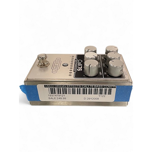 Used Origin Effects Cali 76 Bass Compressor Bass Effect Pedal