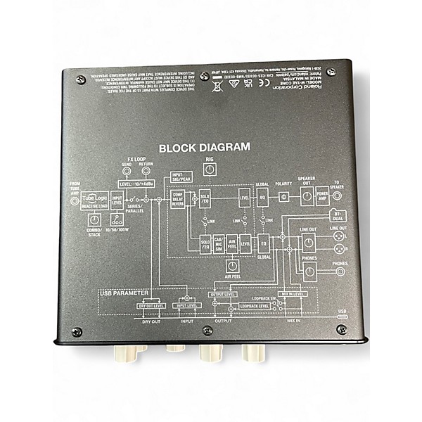 Used BOSS WAZA Tube Amp Expander Core Exciter